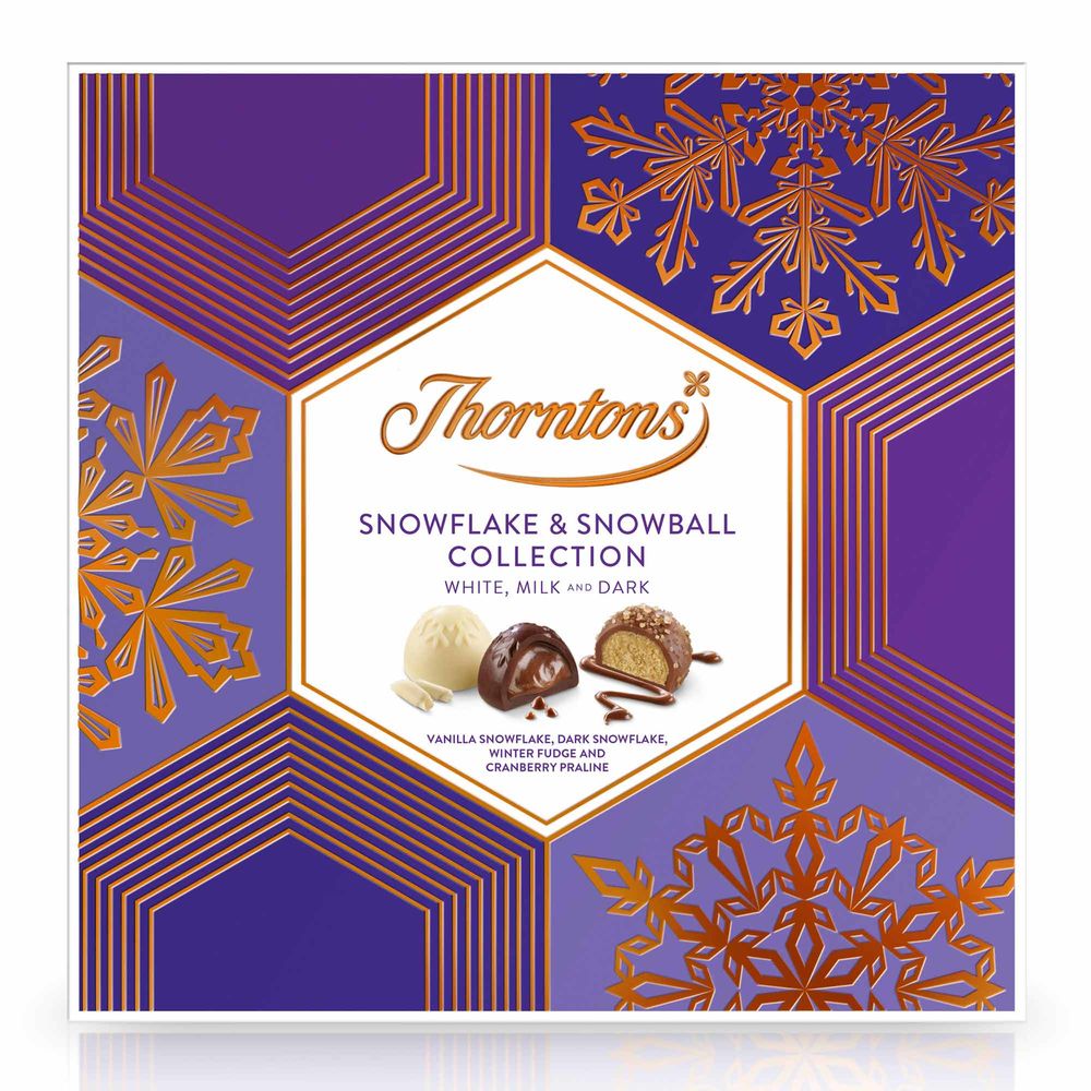 Lyxig Julchokladask från Thorntons
